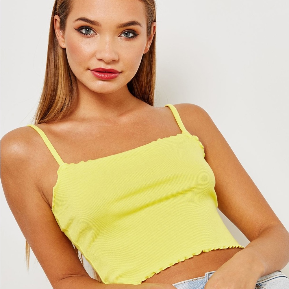 Riley Lettuce Edge Camisole Top